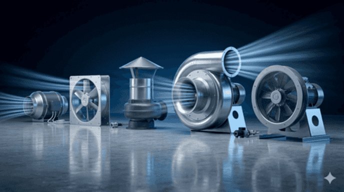 havalandirma fani turleri inovair